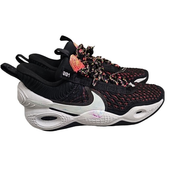 Nike Cosmic Unity Basketball Shoes Black Pink Multicolor Athletic Men\'s‎ 8.5 New main image 5